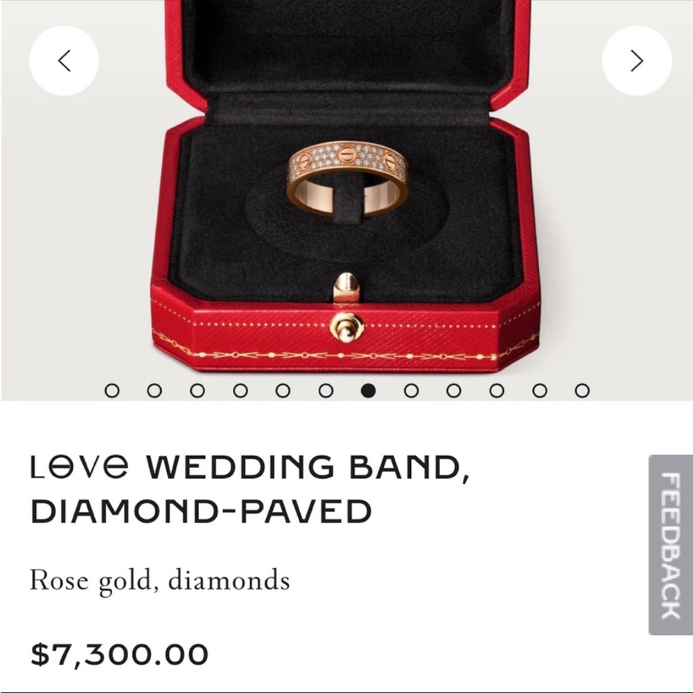 Cartier love ring